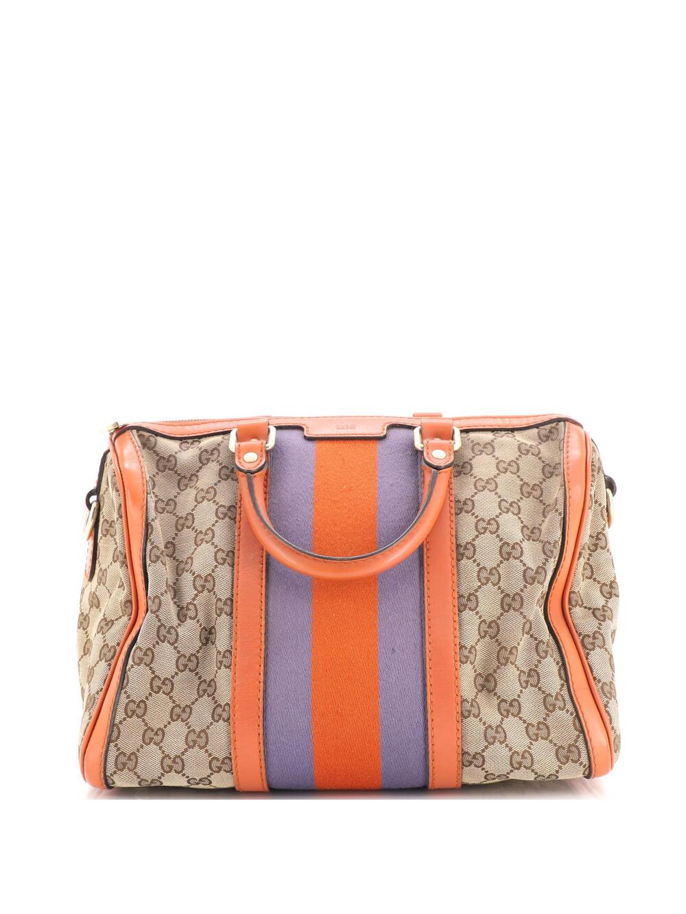 Gucci Vintage Web Boston Bag Gg Canvas #295833G91B